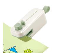 Herramienta de sellado de bolsas: calor recargable por USB de 4.3 pulgadas, frescura sellada, conservación de alimentos con función de corte, clip magnético para almacenamiento de cocina,