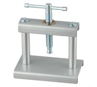 Herramienta de sellado trasero de reloj con 18 troqueles y mango giratorio manual para controlar la fuerza durante los procedimientos de mantenimiento del reloj