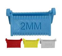 Herramienta de señalador de bordes, 4 piezas, points y medidor de 2/3/4/5 mm, regla de guía para acolchado y dobladillos, para principiantes