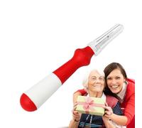 Herramienta de separación de costuras, herramienta para eliminar hilos, herramientas de costura antideslizantes, cortador de hilo, removedor de hilos con mango ergonómico para trabajos de aguja y
