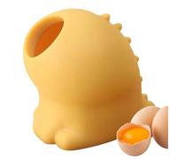 Herramienta de separador de huevos - separador de yema de huevo de silicona, divisor manual de huevos de cocina | Extractor de clara de huevo para huevos crudos, pequeño filtro para suministros de