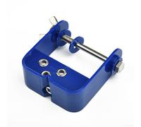 Herramienta de servicio de cuerda de arco compuesto para mantenimiento y reparación de cuerdas de arco con diseño de tensión ajustable compatible con carretes de plantilla estándar (azul)