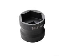 Herramienta de servicio de polea de correa de motocicleta Llave de tubo de doble cabeza 39 mm y 41 mm de acero al carbono para tareas de instalación de tuercas de polea