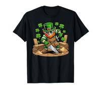 Herramienta de Sierra para Carpintero, Leprechaun, día de San Patricio Camiseta