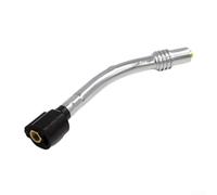 Herramienta de soldadura curva de cuello de cisne para aplicaciones de antorcha MIG de 15AK 24KD 36KD construida con material de cobre para una mayor resistencia al desgaste (24KD)