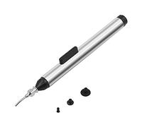 Herramienta de soldadura desoldadora con 3 cabezales de succión, pluma de succión al vacío, removedor de succión, succión, pinza IC, herramienta LED