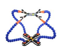 Herramienta de soldadura para manos ayudas,Soldadura manos ayudas,Ayudando a las manos soldadas con 4 brazos - con pinzas de, base de aluminio antideslizante para joyas, aficiones, taller