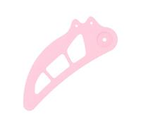 Herramienta de sombra de ojos de silicona, guía de plantillas de maquillaje, escudo de aplicación rápida con construcción resistente, ayudante de sombra de ojos, accesorio de belleza con fácil control