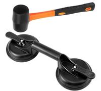 Herramienta de soporte de succión de aluminio multiusos antideslizante para grandes materiales de vitrocerámica, elevador de aleación de aluminio