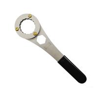 Herramienta de soporte inferior 3 en 1 16T para BB roscado 39/40.5/44 mm, llave de mantenimiento de acero inoxidable con mango de goma suave, compatible con