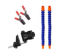 Herramienta de soporte para PCB de tercera mano, 2 brazos, flexible, manos de ayuda, taller, estaciones de ayuda, abrazaderas antideslizantes, herramienta de soldadura de manos