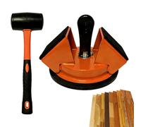 Herramienta de succión para la copa de suelo - Metal 13 x 13 x 11 cm | Heavy Duty Floor Installation Tool Kit with Hammer Tile Lifter Wood Plank Puller Alignment Repair ool | for wood tile lvp