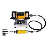 Herramienta De Talla De Cincel Eléctrico Herramienta De Máquina De Pulido De Talla De Cincel De Carpintería Eléctrica (Con Rueda De Pulido Y Pulido) (220V)