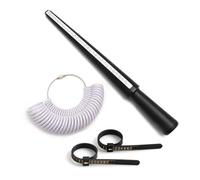 Herramienta de tamaño versátil para una evaluación precisa de las dimensiones de los dedos, facilitando el ajuste adecuado en casa herramienta de joyería