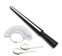 Herramienta de tamaño versátil para una evaluación precisa de las dimensiones de los dedos, facilitando el ajuste adecuado en casa herramienta de joyería