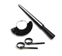 Herramienta de tamaño versátil para una evaluación precisa de las dimensiones de los dedos, facilitando el ajuste adecuado en casa herramienta de joyería