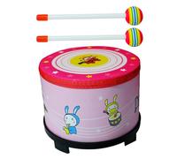 Herramienta De Tambor De Mano Para Niños: Tambor Rítmico Educativo Para Niños, De Madera De Musical, Carcasa De Madera Resistente, Cabeza Duradera, Base Resistente, Sello Especial | Equip