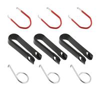 Herramienta de Tapa de Perno de Rueda, 9 Piezas Extractor de Tapa de Perno de Rueda, Extractor de Tapa de Pernos de Rueda, para Tuercas de Rueda y tapacubos