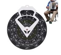 Herramienta de teoría musical de guitarra, ayudante de acordes de guitarra montada en la pared, entrenador de diseño portátil, creación de melodías para principiantes y adultos