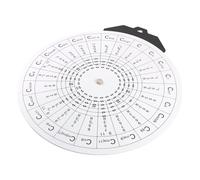 Herramienta de teoría musical de guitarra, póster de teoría musical montado en la pared, rueda auxiliar portátil para principiantes, práctica, instrumento de melodía, adultos