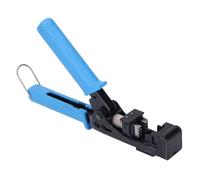 Herramienta de Terminación de Velocidad en ángulo de 90°, Herramienta de Engarzado de Velocidad de Conector Keystone RJ45, Engarzadora Terminación Cat5e Cat6 Cat6A Keystone Jacks