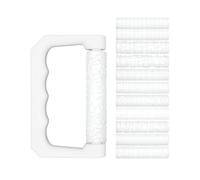 Herramienta de textura de cerámica, paquete de rodillos de patrón | Marco de relieve para tazas de cerámica, jarrones, adornos, proyectos de