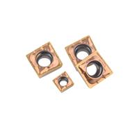 Herramienta de torneado 10 Uds. Insertos de taladro en U, Insertos de torno de Metal duro, placas de carburo de perforación rápida y violenta
