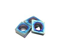 herramienta de torneado 10 Uds Nano Blue CCMT060204 CCMT060208 LY7010 CNC herramienta de fresado de carburo interno herramienta de torno herramientas de torno(1BOXCCMT060204LY7010)
