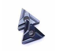 herramienta de torneado 10 Uds TNUX160404 R TNUX160408 R TNUX160404L LT10 CNC hoja inserto de carburo herramienta de corte de torno externo herramientas de torno(TNUX160408L NN LT10)