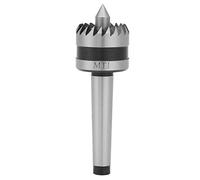 Herramienta de torneado de madera,Live Bearing Tailstock Center,Centro de torno para tornos de madera / metalurgia,Herramienta de torneado de metal y madera para torno con contrapunta aburrida(MT1)