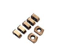 herramienta de torneado Fresadora de cuchillas de carburo BLMP0603R M BLMP0603 RM, inserto de fresado de alimentación rápida, cortador CNC BLMP0603R, 10 Uds. herramientas de torno(BLMP0603R M LP5520)