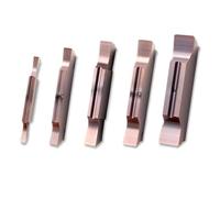 Herramienta de torneado ranurado 10 piezas (1 caja), MGGN-JM 100/150/200/250/300 herramientas de torneado de insertos ranurados, for acero inoxidable(MGGN600-JM GX9030)