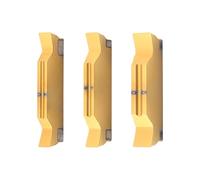 Herramienta de torneado ranurado 10 Uds (1 caja) MGGN-JV 150-600 herramienta de torneado de hoja ranuradora insertos de ranurado for piezas de acero(MGGN200-JV LF6028)