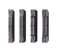 Herramienta de torneado ranurado 10 Uds (1 caja) MGMN-G/M/T/H 150-500 insertos ranurados de hoja for acero inoxidable(MGMN300-T LF6018)