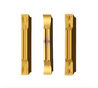 Herramienta de torneado ranurado 10 Uds. (1 caja) MGMN-JH/G/M 150-500 insertos ranurados de hoja for procesar piezas de acero(MGMN200-G LF9018)