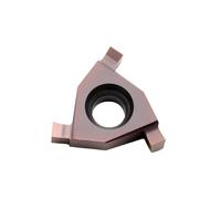 Herramienta de torneado ranurado 10 Uds 16ER/IL Circlip ranura de corte exterior inserto ranurado de tapa blanda insertos torno de cabeza de ranura poco profunda(16ER IL-2.4)