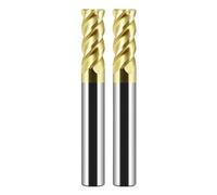 Herramienta de torneado THreading Fresa de extremo de radio de esquina HRC68, herramienta de punta redondeada de acero de carburo de tungsteno, 4 flautas R0.5 R1, mecanizado de superficies, herramient