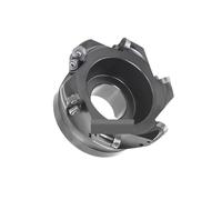 Herramienta de torno CNC R200-5R/6R/8R/10R, cabezal corte para fresa cara, herramienta fresado disco para máquina insertos redondos, cortador para procesamiento moldes(R200-8R-100-32-6T)