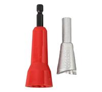 Herramienta de torsión de alambre para taladros eléctricos - Conector hexagonal de cable eléctrico de mandril de 1/4 pulgadas, mango de 6 mm, compatible con conectores de cable giratorios, cables de