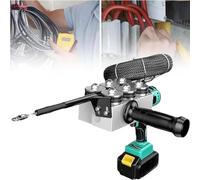 Herramienta de tracción de cables ocultos, dispositivo enhebrador de cables totalmente automático, máquina de enhebrado de tuberías eléctrica para electricista, batería de litio recargable