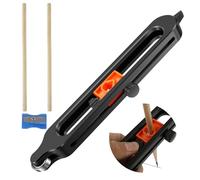 Herramienta de trazado de perfil de medidor de contorno con bloqueo, copia con precisión formas irregulares, herramienta de escritura con 2 lápices, duplicador de medición de esquinas de borde de