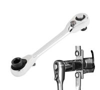 Herramienta de trinquete, kit de llave de entrenamiento, trinquete de 1 a 4 pulgadas a 72 dientes con sistema de control suave, accesorio de herramienta de mano ligero, llave de diseño ergonómico