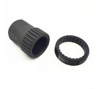 Herramienta de tuerca de bloqueo de cubo trasero de bicicleta 26t para carracas 240s 340 440 540, extractor de acero de aleación, negro (herramienta 26T y anillo)