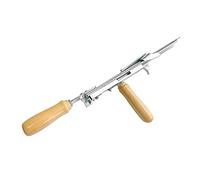 Herramienta de tufting Manual, máquina de tejer de alfombras de bucle de mano, herramienta de fabricación de alfombras de alta velocidad con hilo de lana y tela para mechones de alfombras (Long)