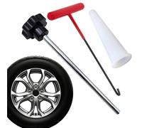 Herramienta de válvula de neumáticos, extractor manual de válvulas, extractor con agarre mejorado, colección compacta de dispositivos de servicio automotriz, herramienta de tracción de boquillas de