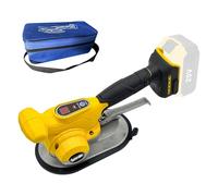 Herramienta de vibración de azulejo inalámbrico compatible con Dewalt 20V max batería, vibrador de succión de azulejo de mano 200 kg de adsorción con ventosa de 200 mm, pantalla digital y 6