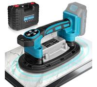 Herramienta de vibración de azulejos de 250 mm, ventosa máxima de 250 kg, máquina niveladora de instalación de azulejos de mano para batería Makita de 18 V, vibrador de azulejos para nivelación de