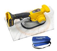 Herramienta de vibración de azulejos para batería Dewalt de 20 V con ventosa de 7.6 pulgadas, vibrador de nivelación de pared de ladrillo, 200 kg de adsorción, ventosa de azulejos, herramienta