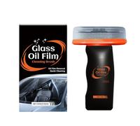Herramienta de vidrio transparente, cepillo de eliminación de película, almohadilla de revestimiento anti lluvia con asa, aplicador de cuidado del parabrisas con control, ayuda de piezas de vehículo