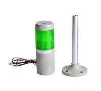Herramienta de Vogueing 12V verde normalmente brillante LED luz de advertencia alarma silenciosa baliza luz para automoción, trabajo y área residencial